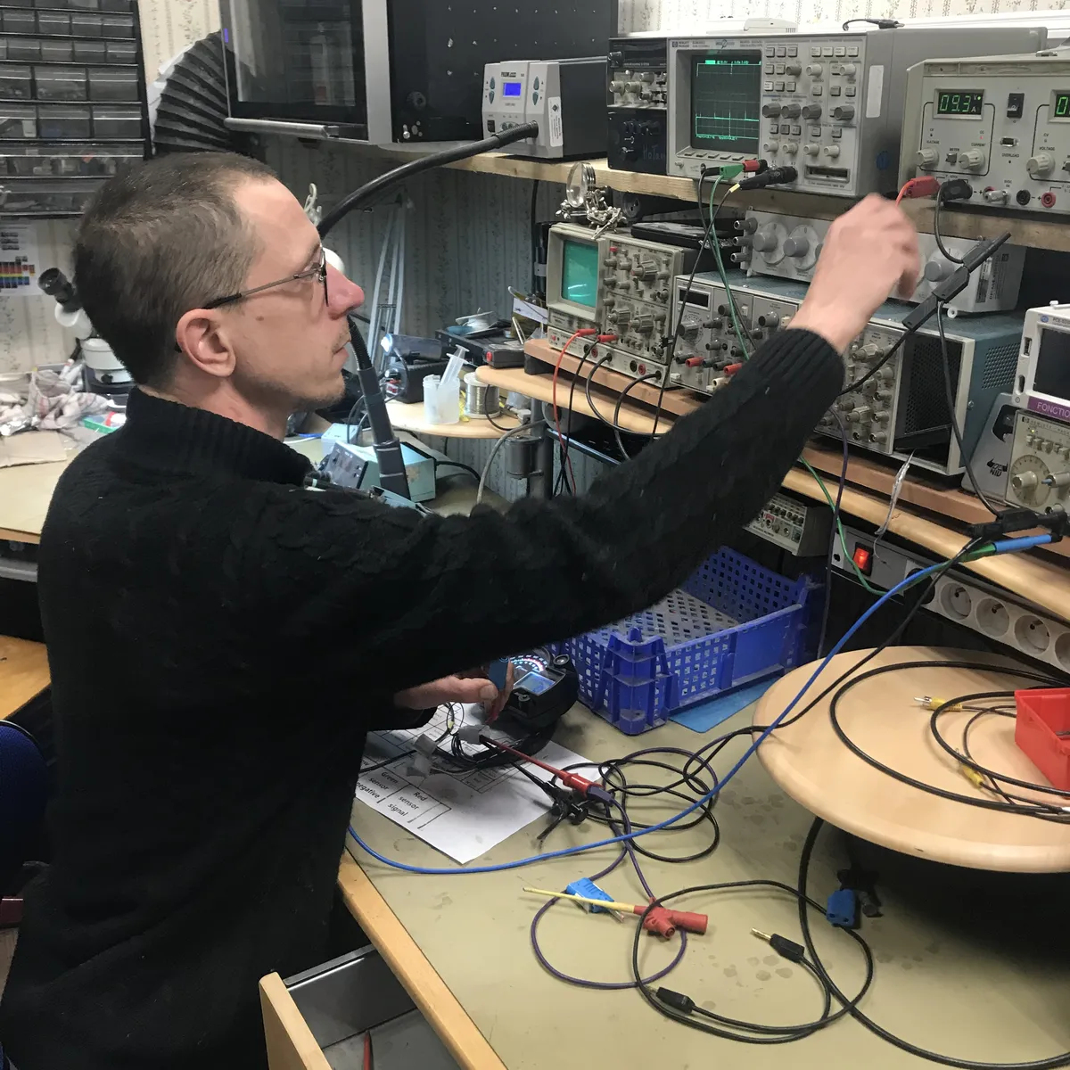 Clément Saillant, concepteur de systèmes électroniques spécifiques